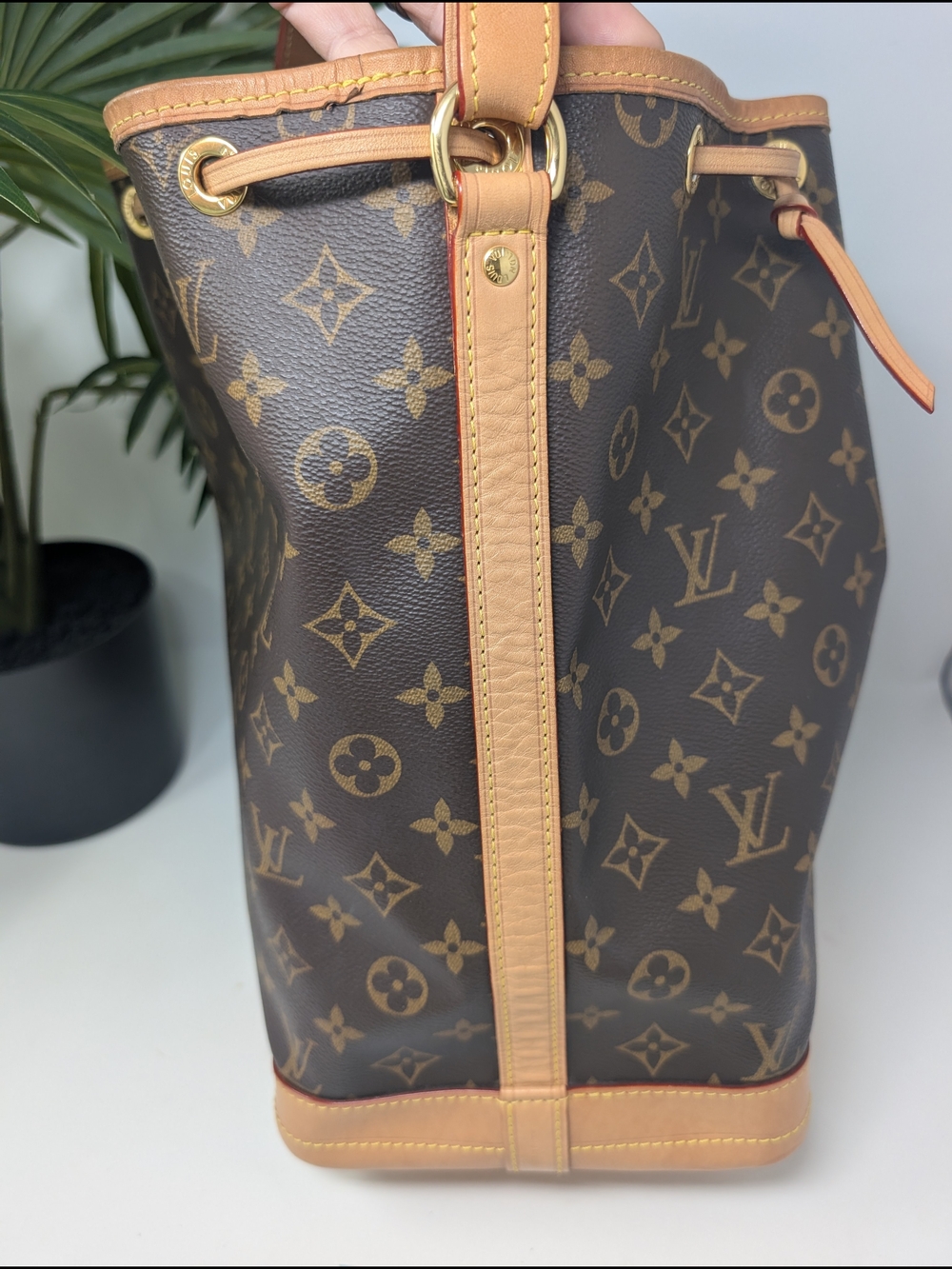 Louis Vuitton Brown‎ Monogram Noé Drawstring Bucket Bag - Picture 11 of 16
